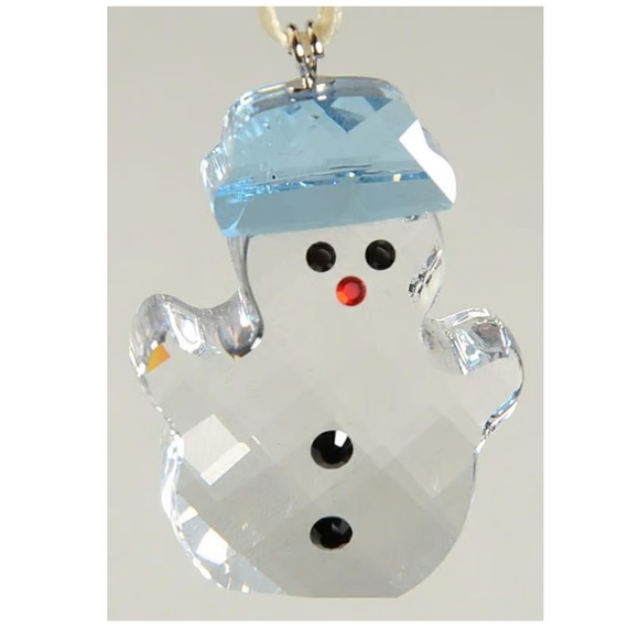 NIB Swarovski Simon The Snowman Ornament - Picture 3 of 4
